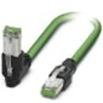Síťový kabel RJ45 Phoenix Contact 1418248, S/FTP, 1.00 m, zelená