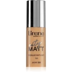 Lirene City Matt matující fluidní make-up s vyhlazujícím efektem odstín 203 Light 30 ml