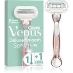 Gillette Venus Deluxe Smooth Sensitive Rosegold holicí strojek + náhradní hlavice 1 ks