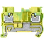 Průchodková svorka konektor Siemens 8WH60000CF07, zelenožlutá, 50 ks