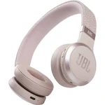 Bluetooth® Hi-Fi sluchátka On Ear JBL Harman LIVE 460 NC JBLLIVE460NCROS, růžová