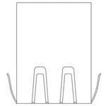Zásuvka Weidmüller 2638860000, RJ45 RJ45G1 R1D 3.3E4GY/GY RL, 200 ks