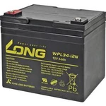 Olověný akumulátor Long WPL34-12 WPL34-12, 34 Ah, 12 V