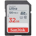 Karta SDHC, 32 GB, SanDisk SDHC Ultra 32GB (Class 10/UHS-I/120MB/s) SDSDUN4-032G-GN6IN, Class 10, UHS-I