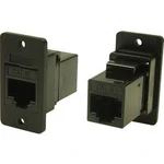 Adaptér, vestavný Cliff CP30620X, RJ45 černá, 1 ks