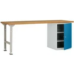 Dílenském COMBI model 8 s masivní deskou, Šxhxv = 2000 x 700 x 840 mm Manuflex WC5125.5007 WC5125.5007