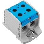 Průchodková svorka Weidmüller WPD 232 2X185/2X185 BL , 2502810000, šedá, modrá, 1 ks