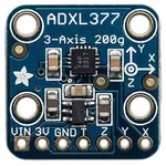 Rozšiřující deska Adafruit ADXL377 - High-G Triple-Axis Accelerometer (+-200g Analog Out) 1413