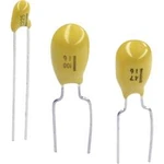 Tantalový kondenzátor TANCAP CA42-334M035AB, THT 2.5 mm, 0.33 µF, 35 V, (š x v) 4 mm x 14 mm, 1 ks