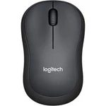 Optická Wi-Fi myš Logitech B220 Silent 910-004881, integrovaný scrollpad, černá