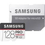 Paměťová karta microSDXC, 128 GB, Samsung Pro Endurance, Class 10, UHS-I, vč. SD adaptéru, podpora videa 4K