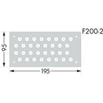 Přírubová deska WAGO 850-818/002-003, 1 ks