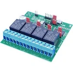Spínací modul SHR-12 X4 pro přijímací modul CX-12 R SVS Nachrichtentechnik 01274.94, 10 - 14 V/DC