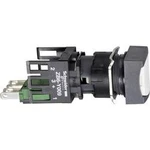 Tlačítko Schneider Electric XB6CA11B, 250 V, 3 A, černá, bílá, 1 ks