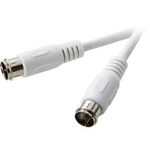 SAT kabel SpeaKa Professional SP-7870684, 75 dB, 1.50 m, bílá