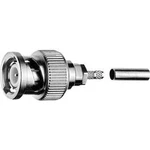 BNC zástrčka, rovná Telegärtner J01000D1293, 50 Ω, 1 ks