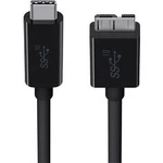 USB 3.0 kabel Belkin F2CU031bt1M-BLK F2CU031BT1M-BLK, 91.00 cm, černá