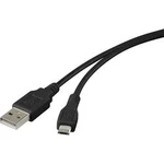 USB 2.0 kabel Renkforce RF-4316220, 1.00 m, černá