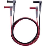 Testo 0590 0014 sada bezpečnostních měřicích kabelů [zástrčka 4 mm - zástrčka 4 mm] černá, červená, 1.00 m