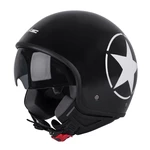 Helma na skútr W-TEC FS-710S Revolt Black  Černá s hvězdou  XS (53-54)