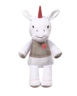 BabyOno Plyšová hračka s chrastítkem Jednorožec, 60 cm - bílý