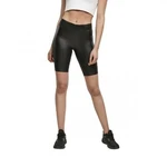 Urban Classics Ladies Imitation Leather Cycle Shorts