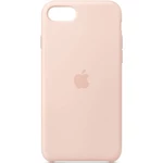 Kryt na mobil Apple Silicone Case pre iPhone SE (2020) - pieskovo ružový (MXYK2ZM/A) zadný ochranný kryt • pre iPhone SE (2020) • 100 % kompatibilita 