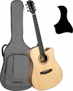 Cascha CGA300 Natural Akustická gitara