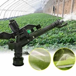 5.5 Inch Rocker Rotary Irrigation Gun Big Covering Range Sprinkler Gun Garden Lawn Grass Farm Rocker Arm Rotating Sprink