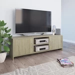 TV Cabinet Sonoma Oak 47.2"x11.8"x14.8" Chipboard
