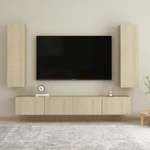 TV Cabinet Sonoma Oak 12"x11.8"x43.3" Chipboard