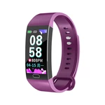 Bakeey RD11 1.14 inch HD Screen Wristband Heart Rate Blood Pressure O2 Monitor Multi-dial Weather Display USB Charging S