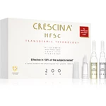 Crescina Transdermic 200 Re-Growth and Anti-Hair Loss péče pro podporu růstu a proti vypadávání vlasů pro muže 20x3,5 ml