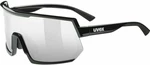 UVEX Sportstyle 235 Black/Silver Mirrored Cyklistické brýle