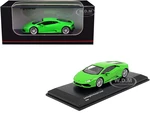 Lamborghini Huracan Coupe Bright Green 1/64 Diecast Model Car by Kyosho