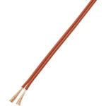 TRU COMPONENTS 1567144 opletenie / lanko LiY-Z 2 x 1 mm² červená, čierna 20 m