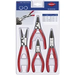 Knipex 00 20 03 V02 kliešte na poistné krúžky, sada Vhodné pre vonkajšie a vnútorné krúžky 19-60 mm, 12-25 mm 10-25 mm, Knipex 00 20 03 V02 kliešte na poistné krúžky, sada Vhodné pre vonkajšie a vnútorné krúžky 19-60 mm, 12-25 mm 10-25 mm,