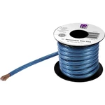 TRU COMPONENTS 1572241 ukostrovací kábel  1 x 6 mm² modrá, priehľadná 5 m
