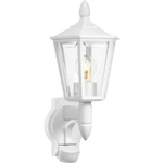 Steinel L 15 S 617912 vonkajšie nástenné osvetlenie s PIR senzorom  úsporná žiarovka, LED  E27 60 W biela