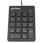 Manhattan 176354 USB číselná klávesnica  čierna