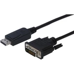 Digitus DisplayPort / DVI káblový adaptér #####DisplayPort Stecker, #####DVI-D 24+1pol. Stecker 1.00 m čierna AK-340301-