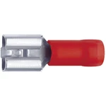 Klauke 8203 faston zásuvka  Šírka zástrčky: 4.8 mm Hrúbka konektora: 0.8 mm 180 ° čiastočne izolované červená 1 ks