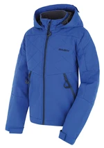 Husky Salex K 164-170, dk. blue Dětská softshell bunda