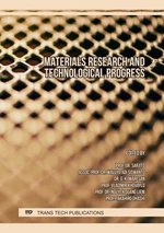 Materials Research and Technological Progress