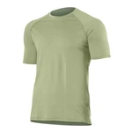 Lasting Pánské vlněné Merino triko QUIDO 160g - khaki Velikost: S