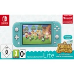 Nintendo Switch Lite, turquoise + Animal Crossing: New Horizons + háromhónapos előfizetés Nintendo Switch Online