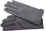 Dámské kožené rukavice Coveri Collection - tmavě šedá (XL)