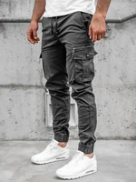 Pantaloni joggers cargo grafit Bolf CT6702S0
