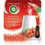 Air Wick Aroma Mist Magic Winter Apple & Cinnamon aroma difuzér s náplní + baterie White Difuser 20 ml