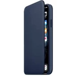 Apple iPhone 11 Pro Max Leather Folio Leder Case hlubokomořská modř
